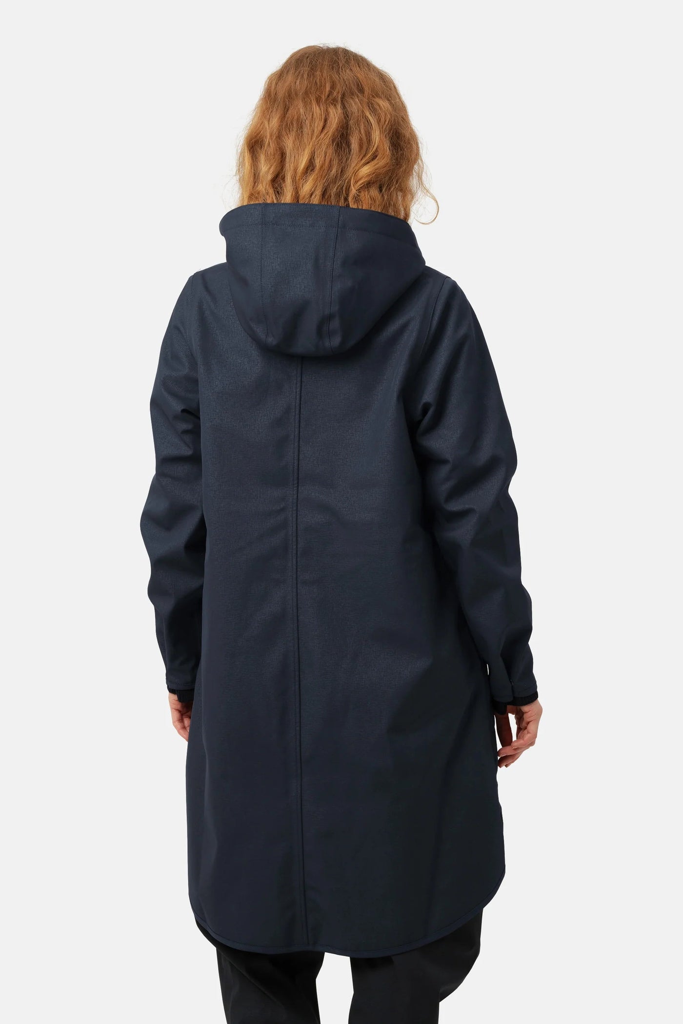 Ilse Jacobsen Raincoat Rain128 in Dark Indigo-Womens-Ohh! By Gum - Shop Sustainable