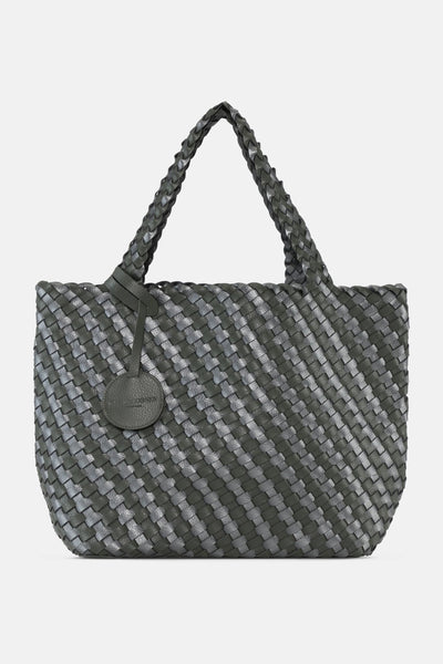 Ilse Jacobsen Tote Bag - Army Gun Metal-Womens-Ohh! By Gum - Shop Sustainable