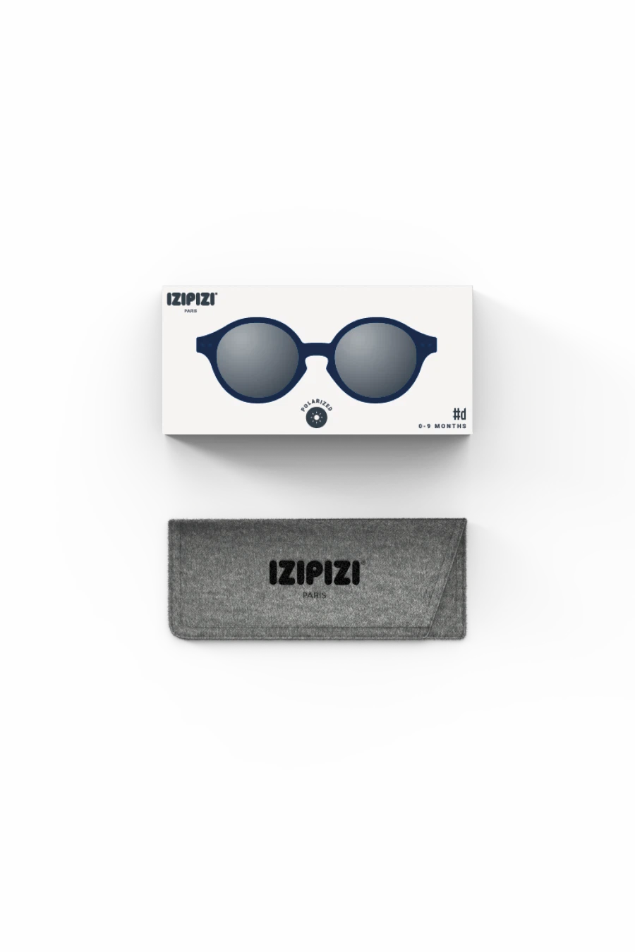 Izipizi BABY #D Sunglasses Denim Blue - 0-9 mths-Kids-Ohh! By Gum - Shop Sustainable