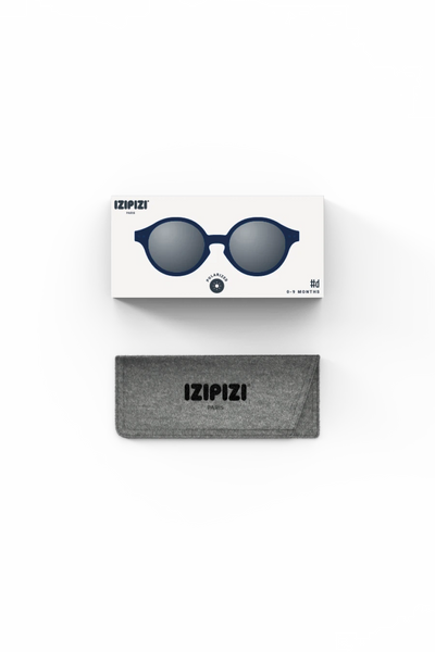 Izipizi BABY #D Sunglasses Denim Blue - 0-9 mths-Kids-Ohh! By Gum - Shop Sustainable