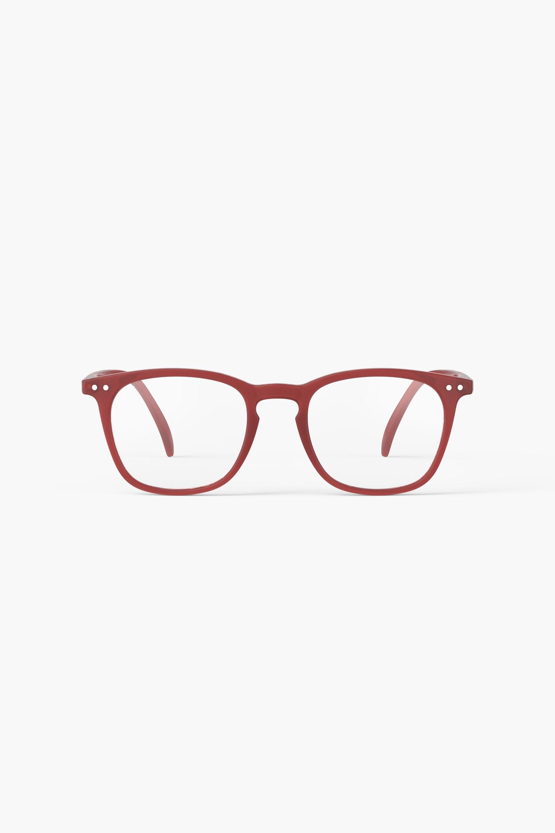 Izipizi #E Reading Glasses in Carmine Red - Ohh! By Gum