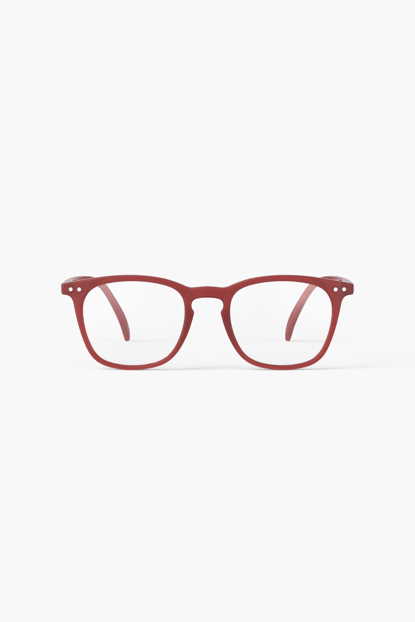 Izipizi #E Reading Glasses in Carmine Red