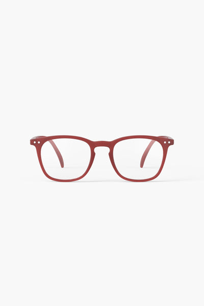 Izipizi #E Reading Glasses in Carmine Red
