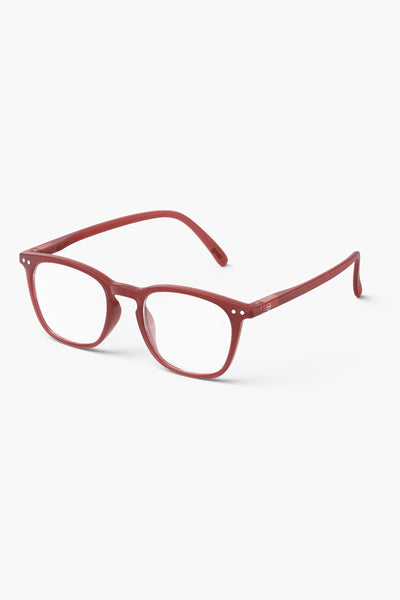 Izipizi #E Reading Glasses in Carmine Red