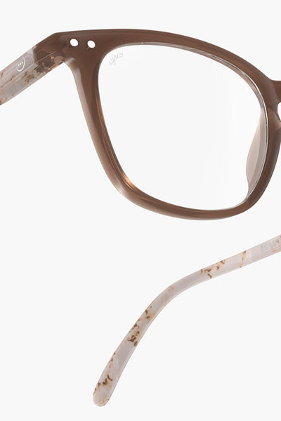 Izipizi #E Reading Glasses in Light Marble