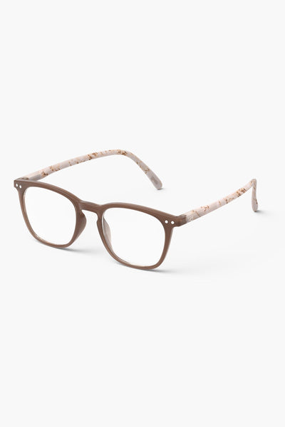 Izipizi #E Reading Glasses in Light Marble