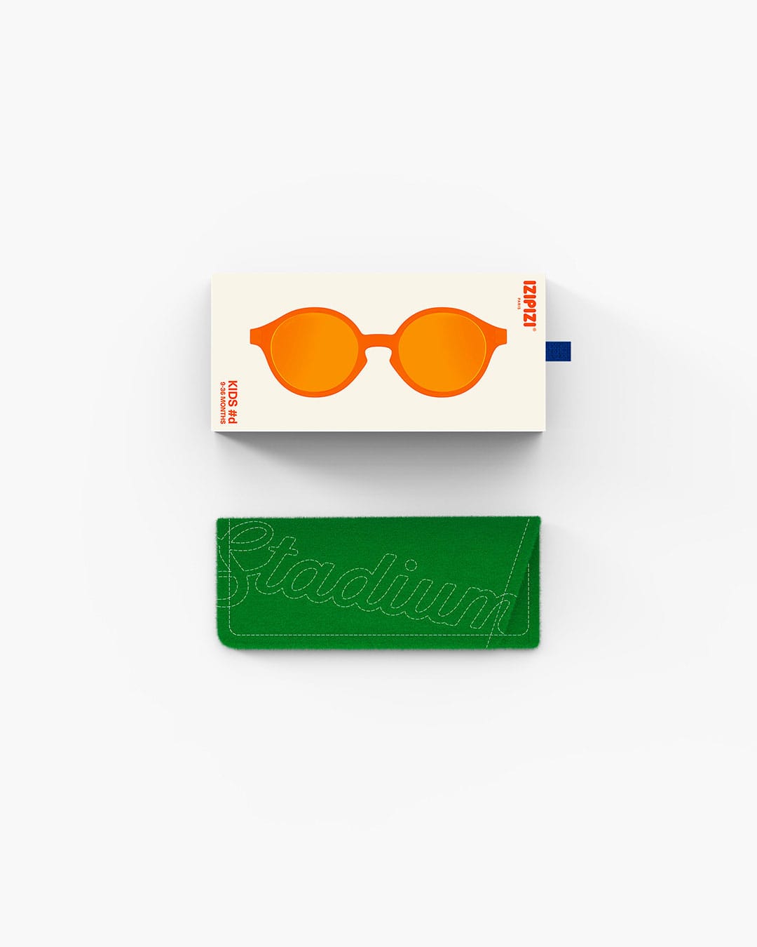 Izipizi Kids Sunglasses #D Orange Smash-Accessories-Ohh! By Gum - Shop Sustainable