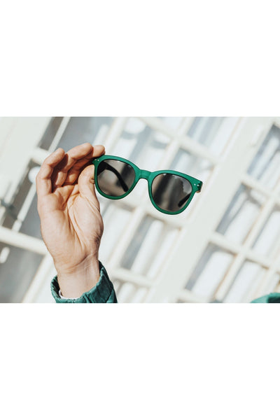 Izipizi #N Sunglasses in Crystal Green-Accessories-Ohh! By Gum - Shop Sustainable