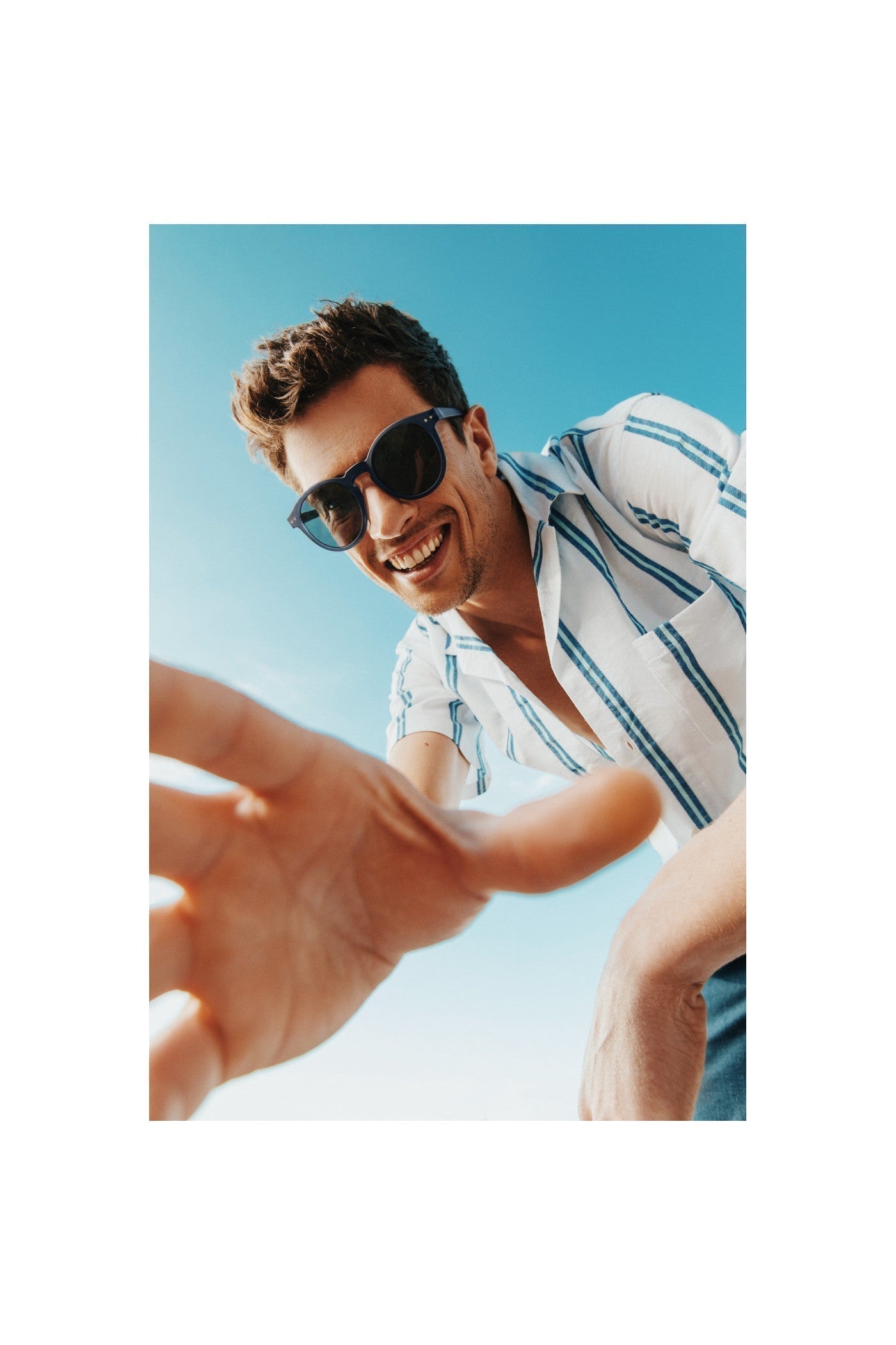 Izipizi #N Sunglasses in Indigo-Accessories-Ohh! By Gum - Shop Sustainable