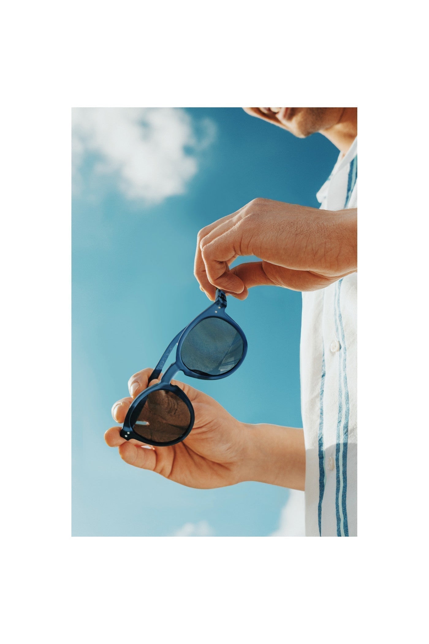 Izipizi #N Sunglasses in Indigo-Accessories-Ohh! By Gum - Shop Sustainable