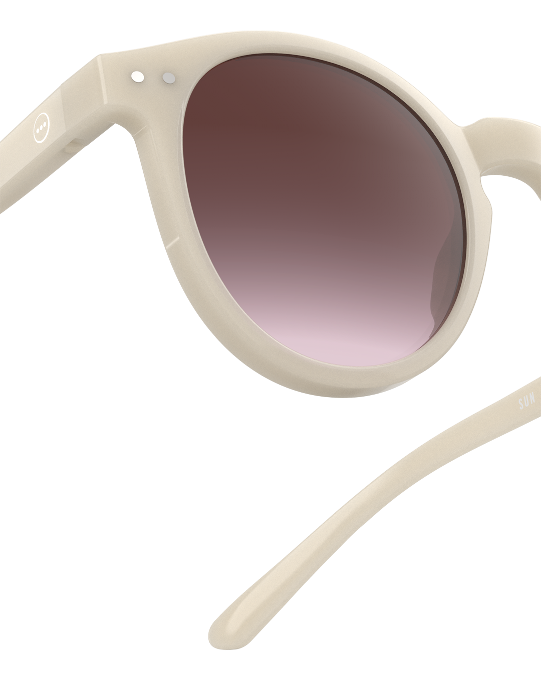 Izipizi Sun #M Sunglasses in Vintage Cream-Accessories-Ohh! By Gum - Shop Sustainable