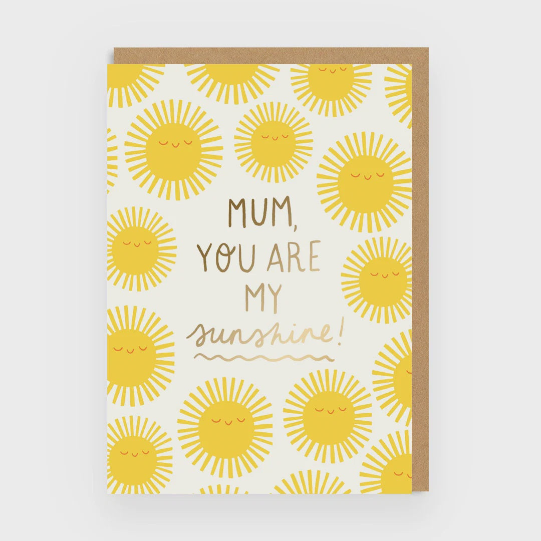 Ohh Deer Mum You Are My Sunshine Greeting Card