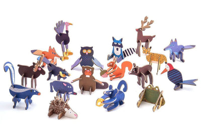 Jiminy PLAYin CHOC ToyChoc Box - Woodland Animals-Gifts-Ohh! By Gum - Shop Sustainable