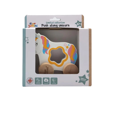 Jumini Push Along Friends Unicorn (Boxed)