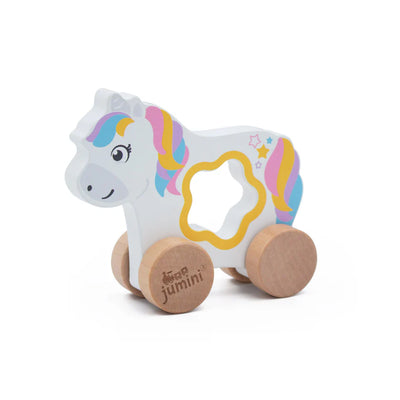 Jumini Push Along Friends Unicorn (Boxed)