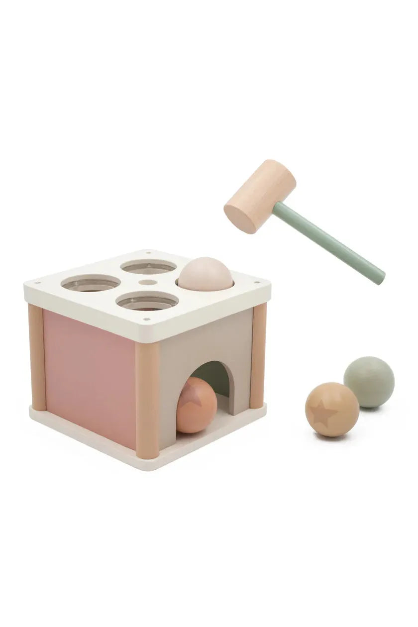 Jumini Wooden Toys Gift Pounding Box