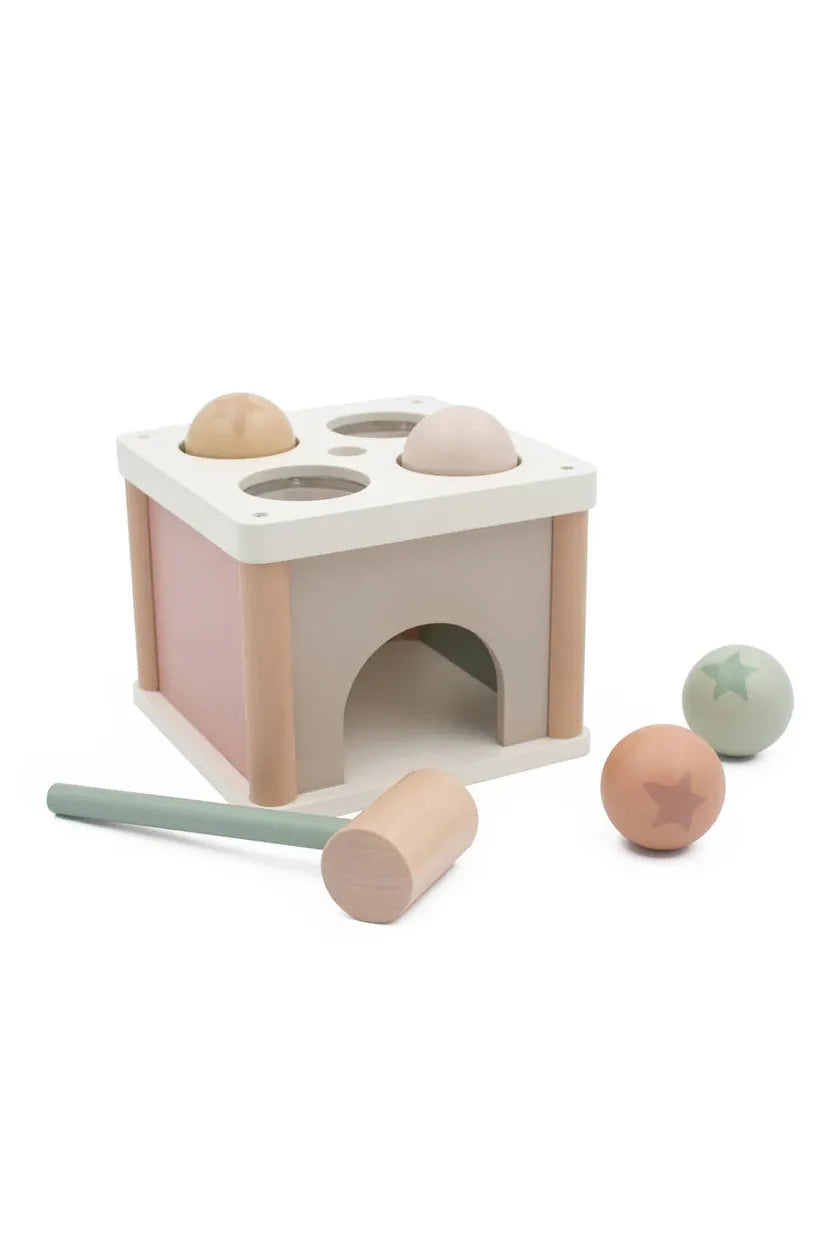 Jumini Wooden Toys Gift Pounding Box