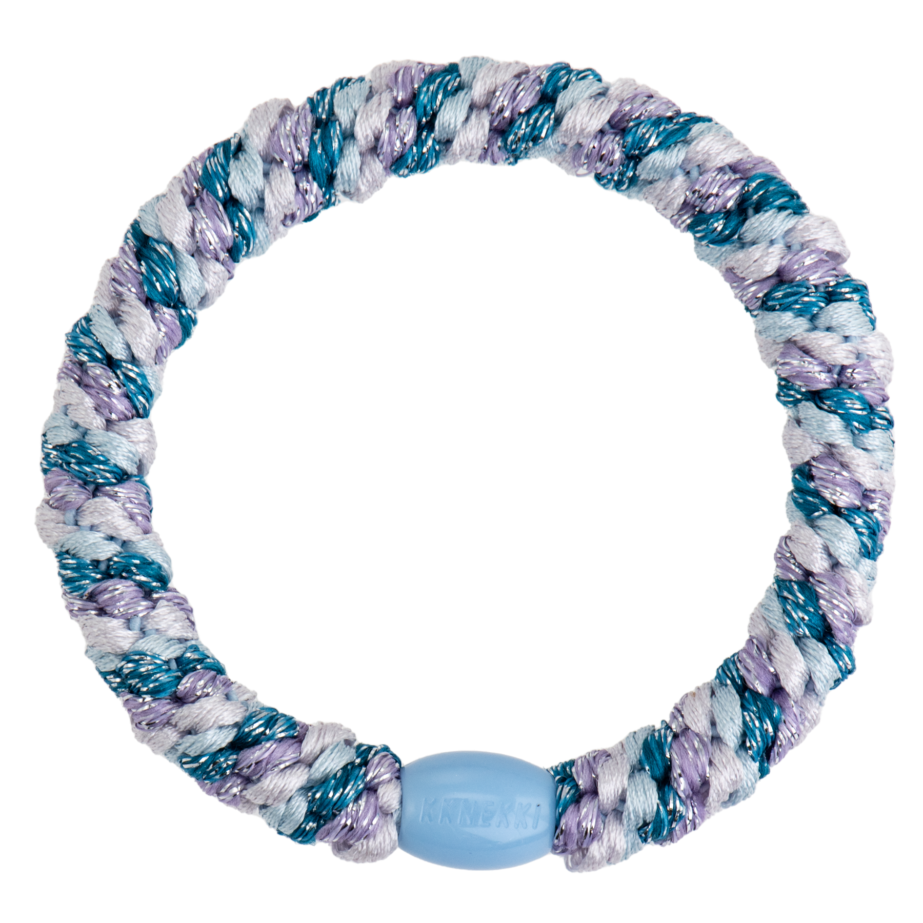 KKNEKKI Mix Lilac Blue Glitter Hair Tie
