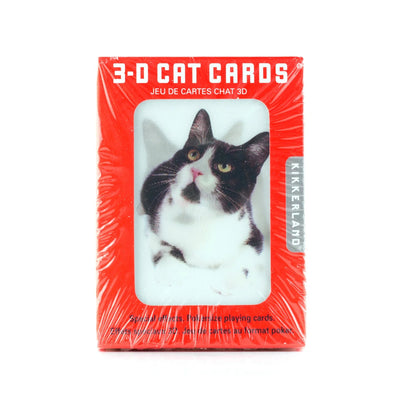 Kikkerland Cats 3D Playing Cards-Gifts-Ohh! By Gum - Shop Sustainable