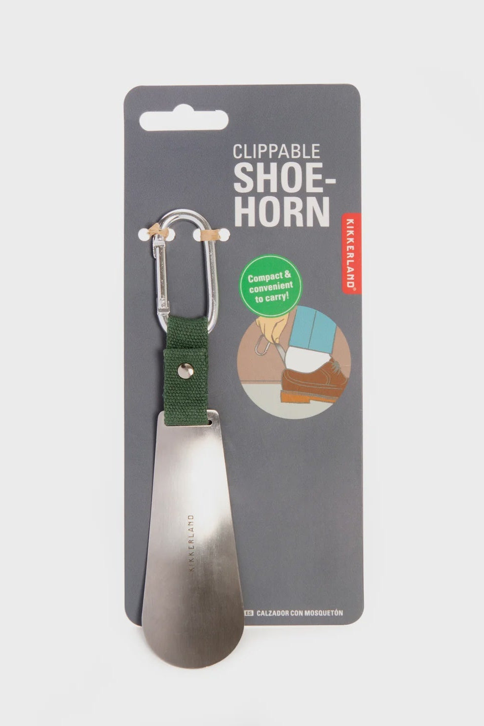 Kikkerland Clippable Shoehorn-Homeware-Ohh! By Gum - Shop Sustainable