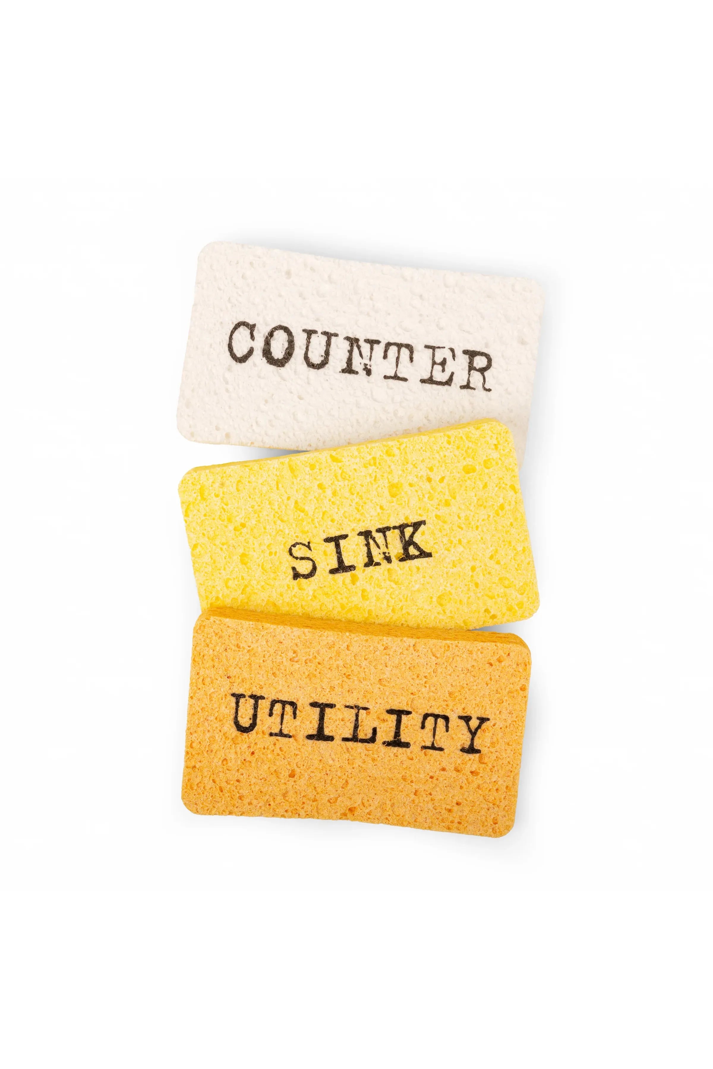 Kikkerland Counter Intelligence Pop-Up Sponges