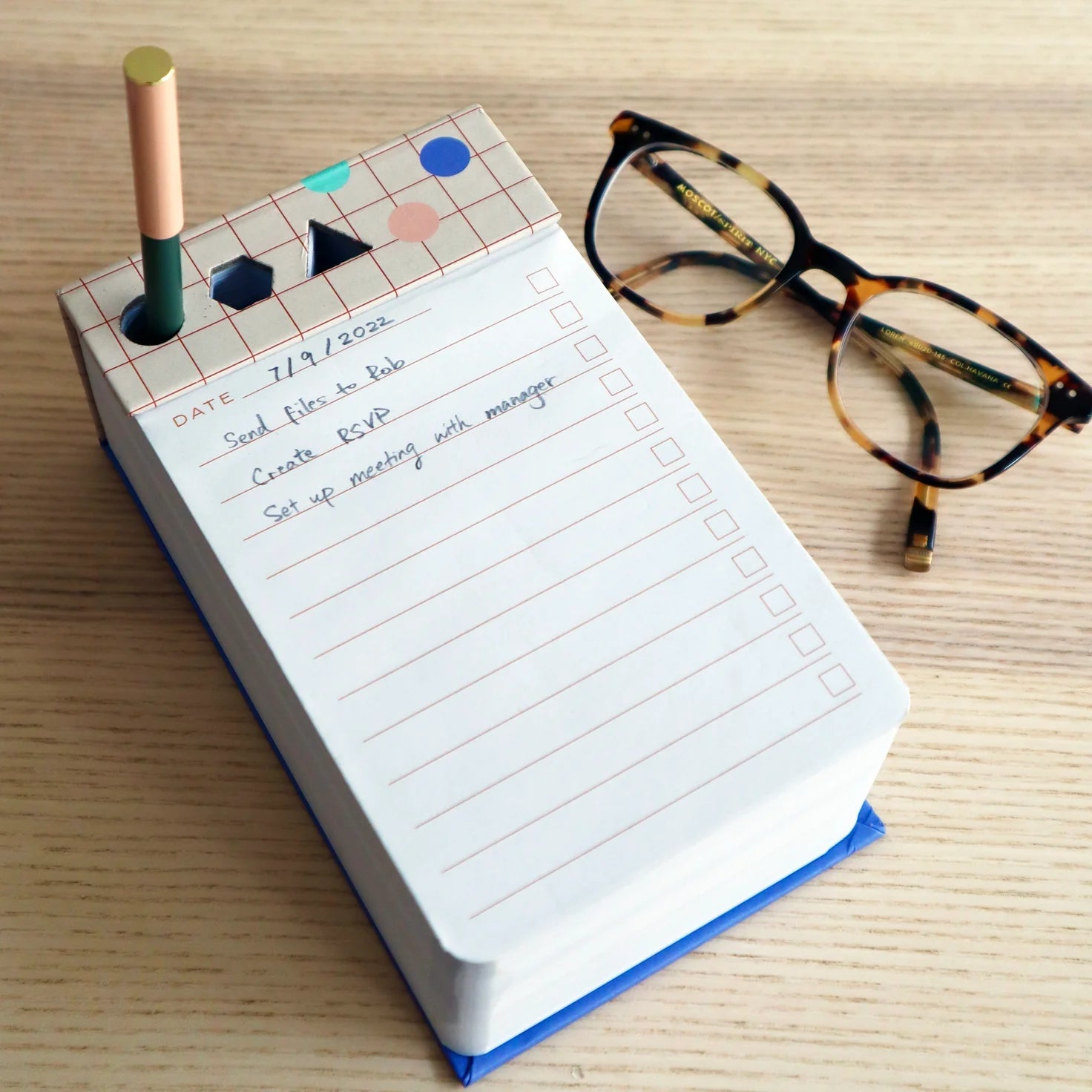 Kikkerland Desk Jotter Pad & Pen-Gifts-Ohh! By Gum - Shop Sustainable
