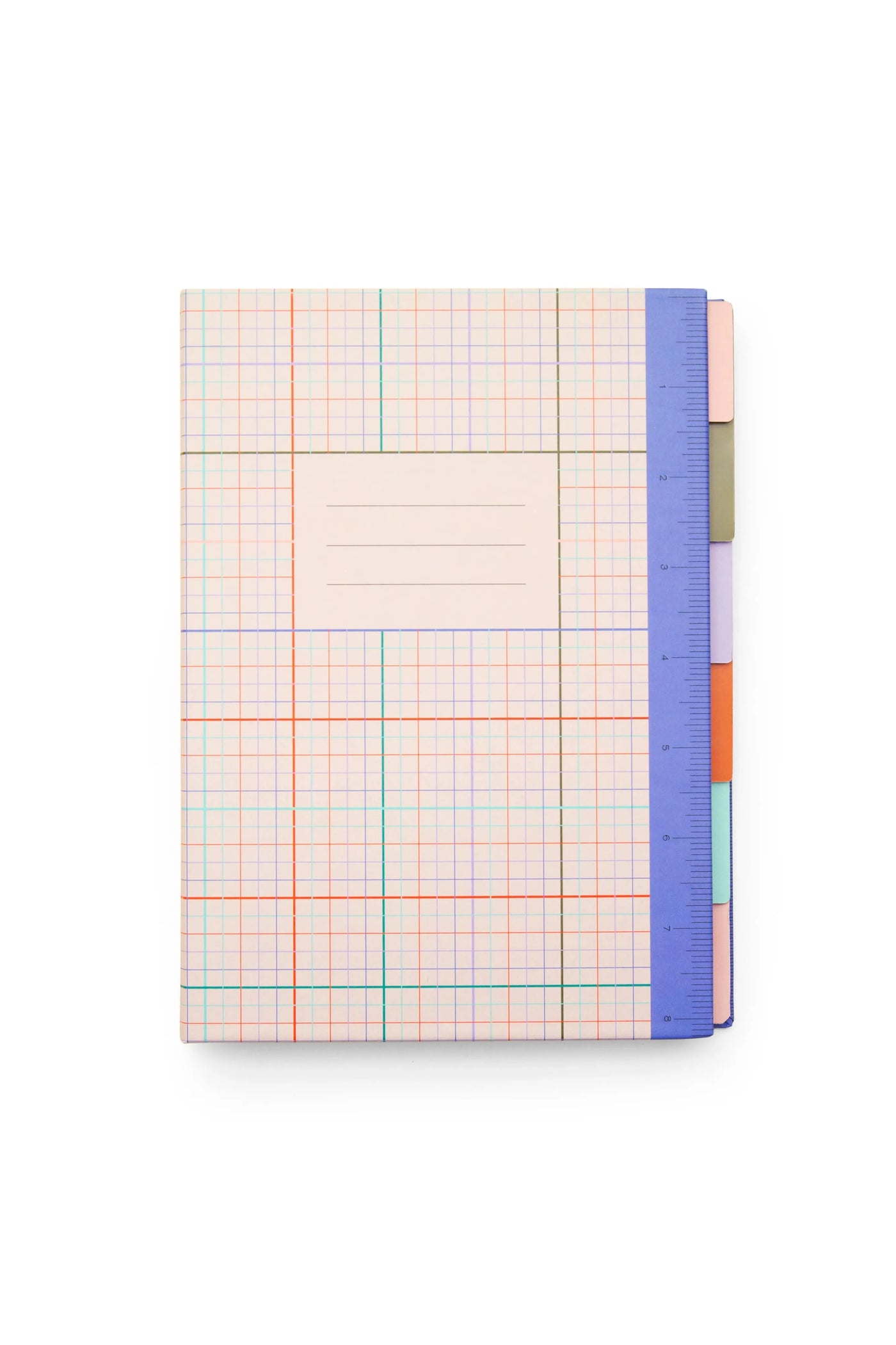Kikkerland Divider Notebook with Ruler