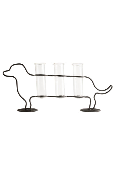 Kikkerland Doggy Triple Tube Vase-Gifts-Ohh! By Gum - Shop Sustainable