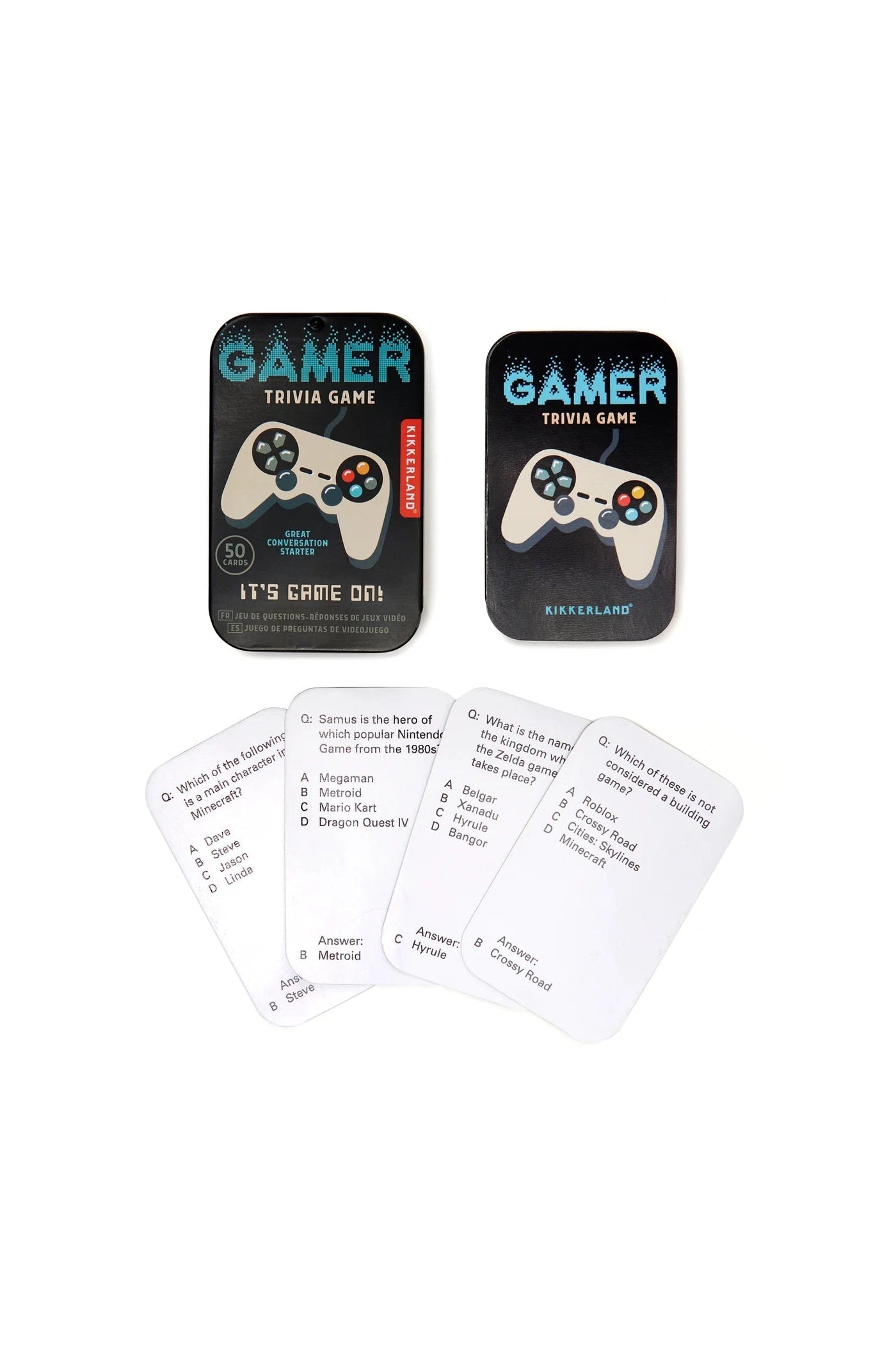 Kikkerland Gamer Trivia Game-Gifts-Ohh! By Gum - Shop Sustainable