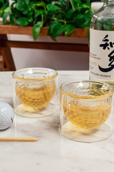 Kikkerland Golf Ball Glasses