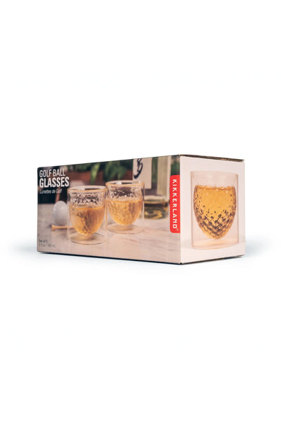 Kikkerland Golf Ball Glasses