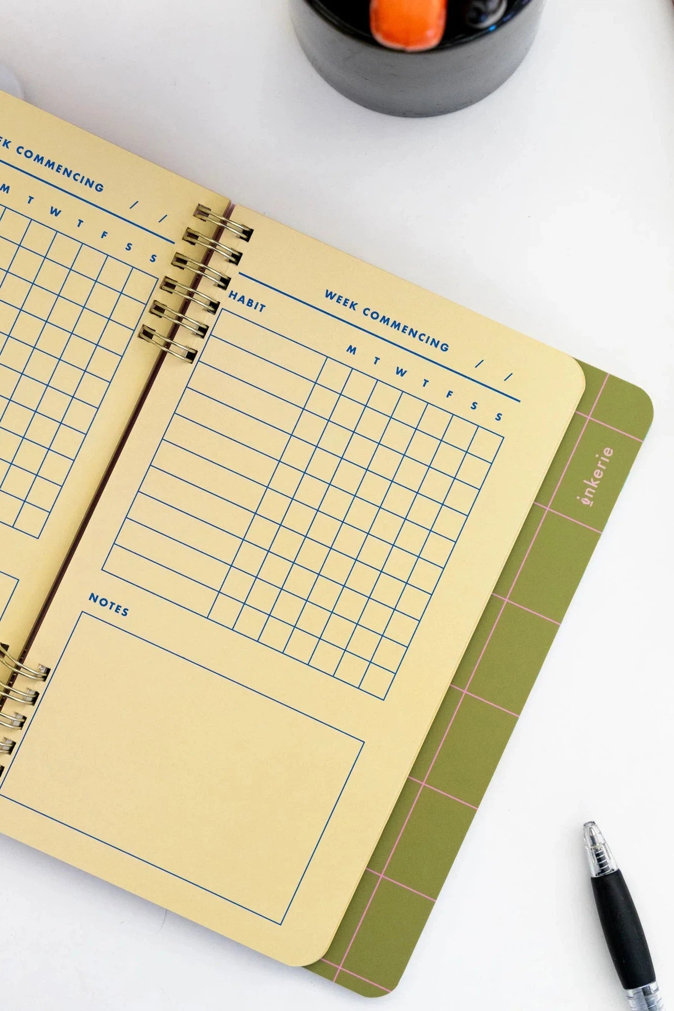 Kikkerland Habit & Goals Tracker-Books-Ohh! By Gum - Shop Sustainable