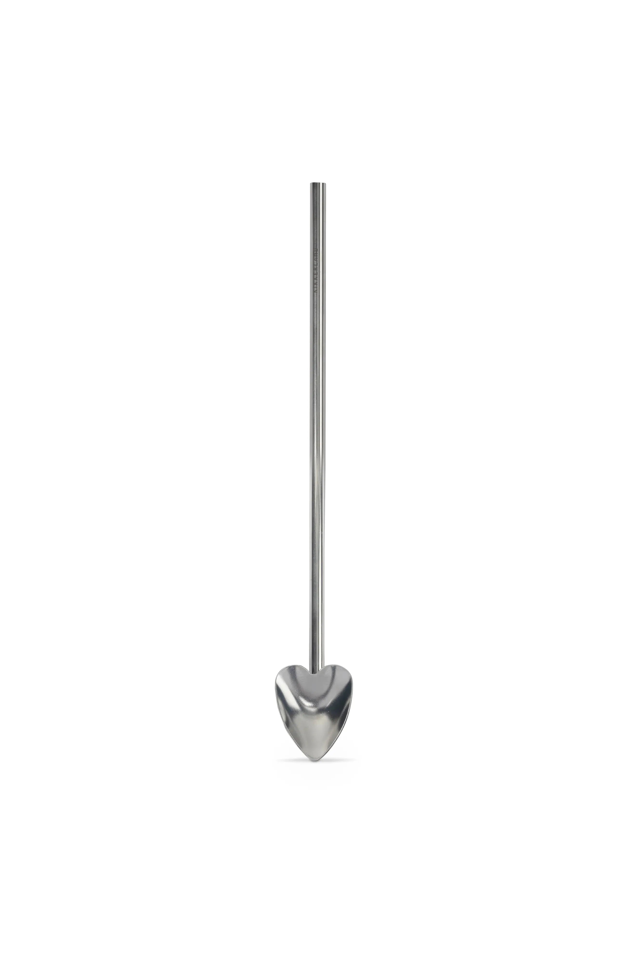 Kikkerland Heart Spoon Straw