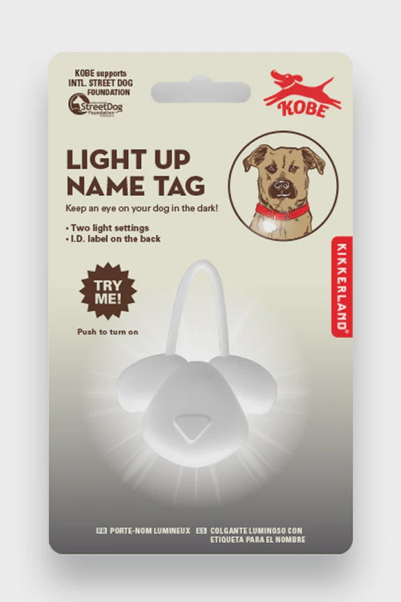 Kikkerland Light Up Name Tag-Accessories-Ohh! By Gum - Shop Sustainable