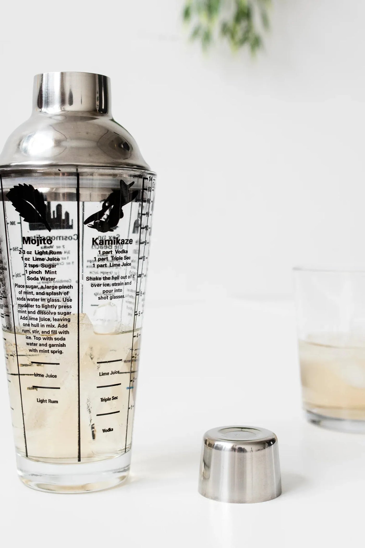 Kikkerland Mix Master Cocktail Shaker