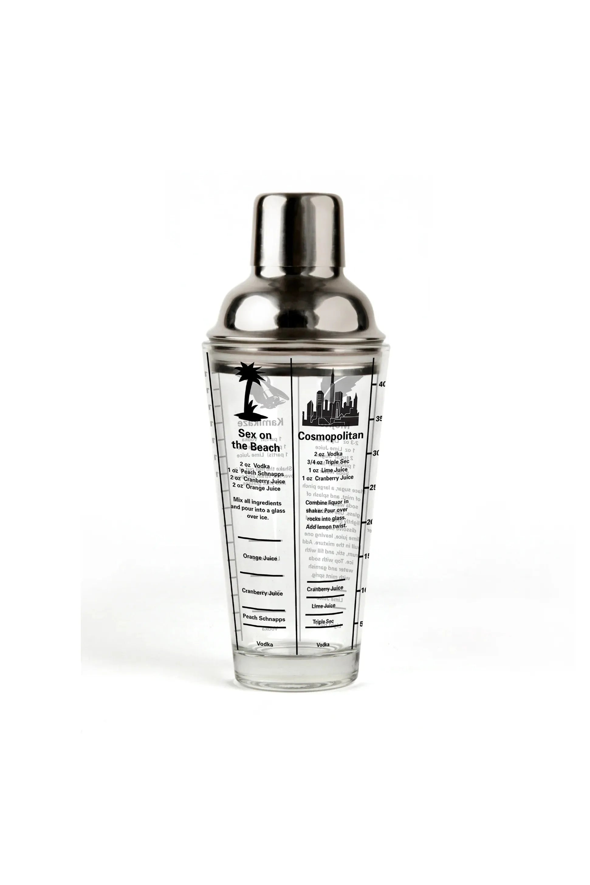 Kikkerland Mix Master Cocktail Shaker