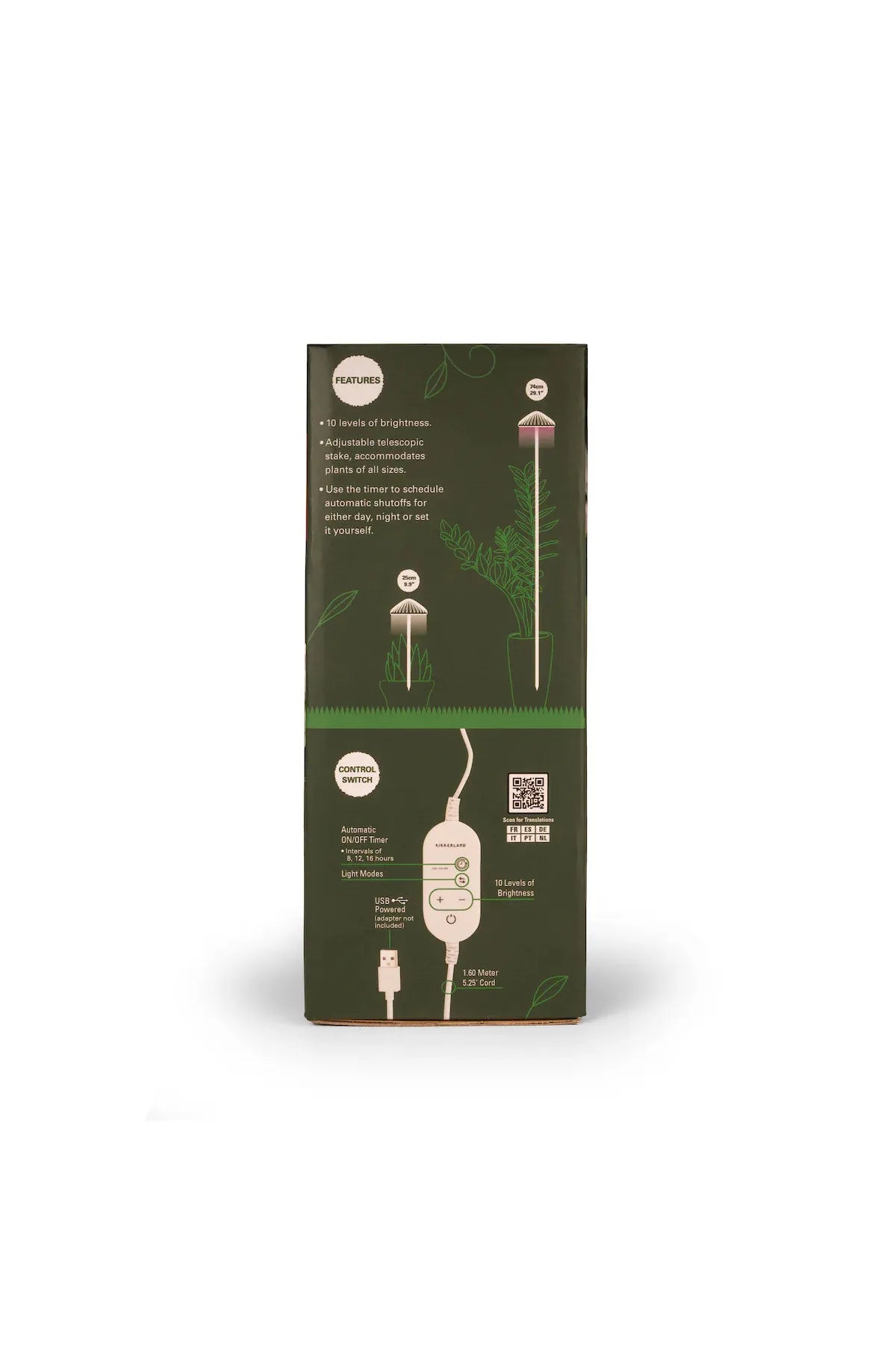 Kikkerland Mushroom Grow Light