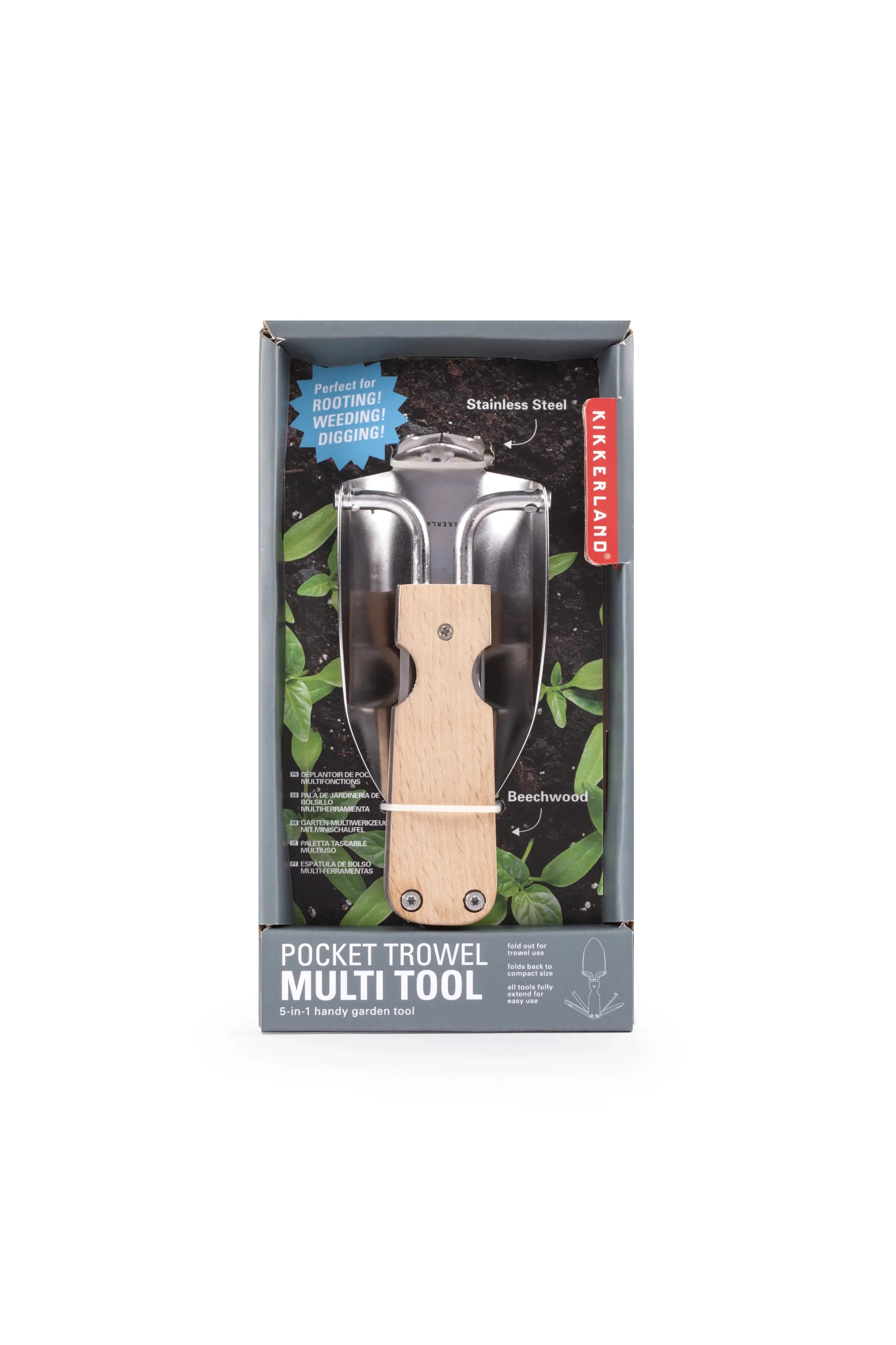 Kikkerland Pocket Trowel MultiTool