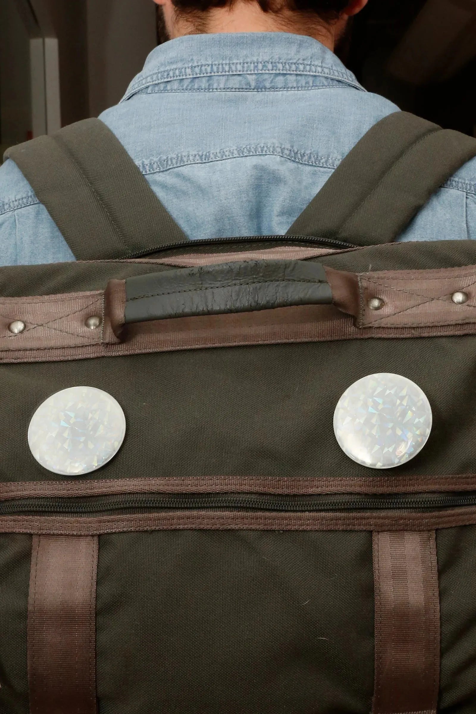 Kikkerland Reflective Buttons