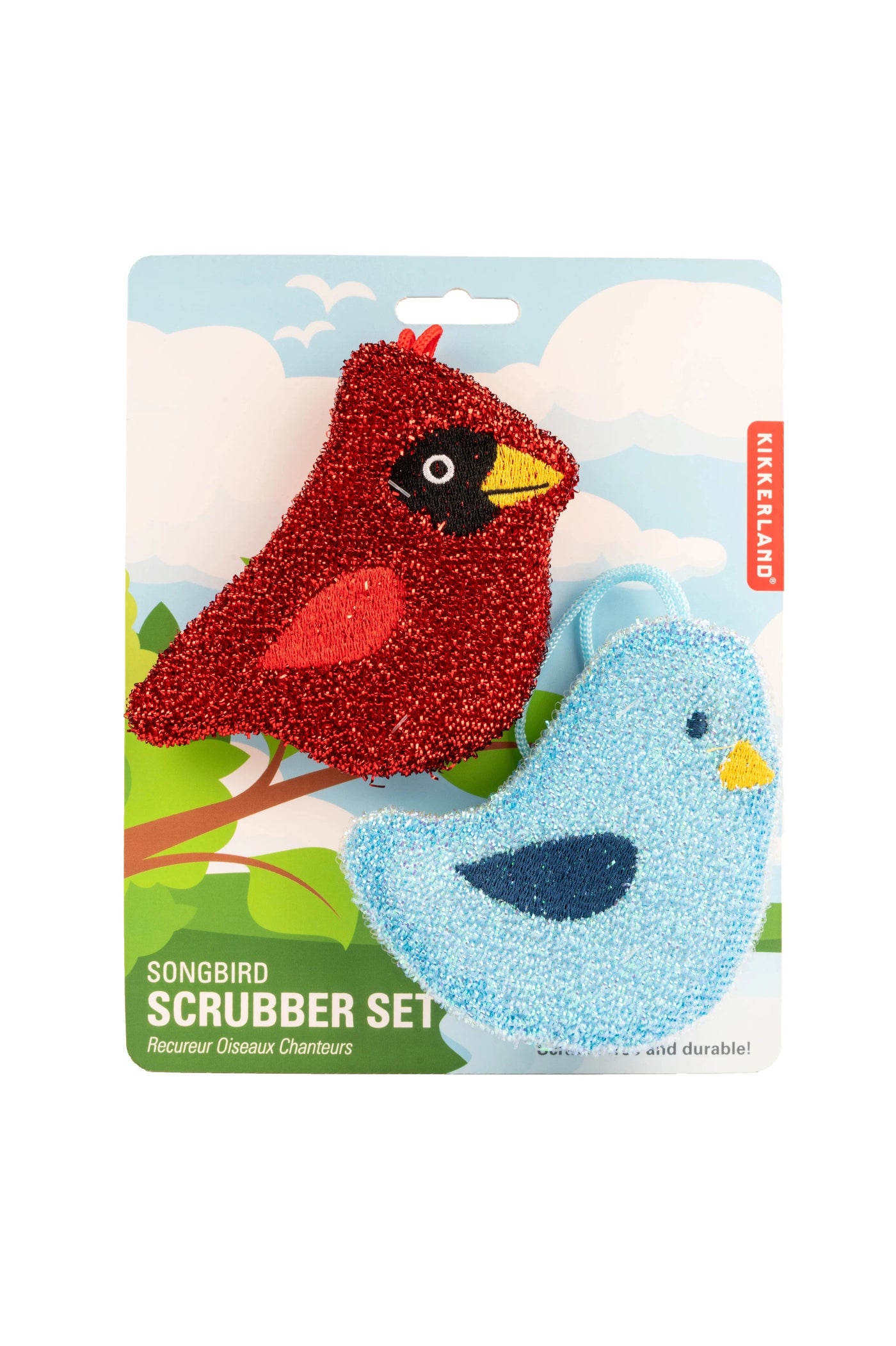 Kikkerland Songbird Scrubber Set-Homeware-Ohh! By Gum - Shop Sustainable