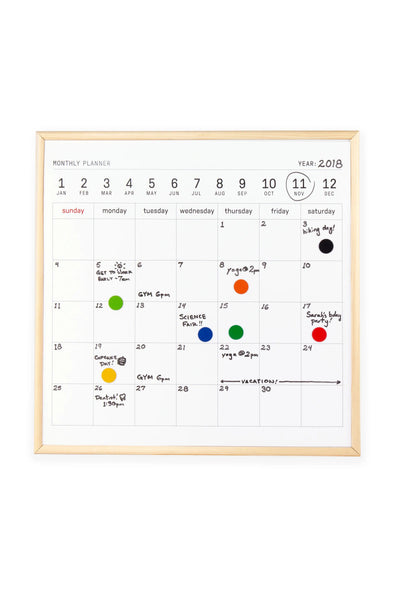 Kikkerland White Board Calendar