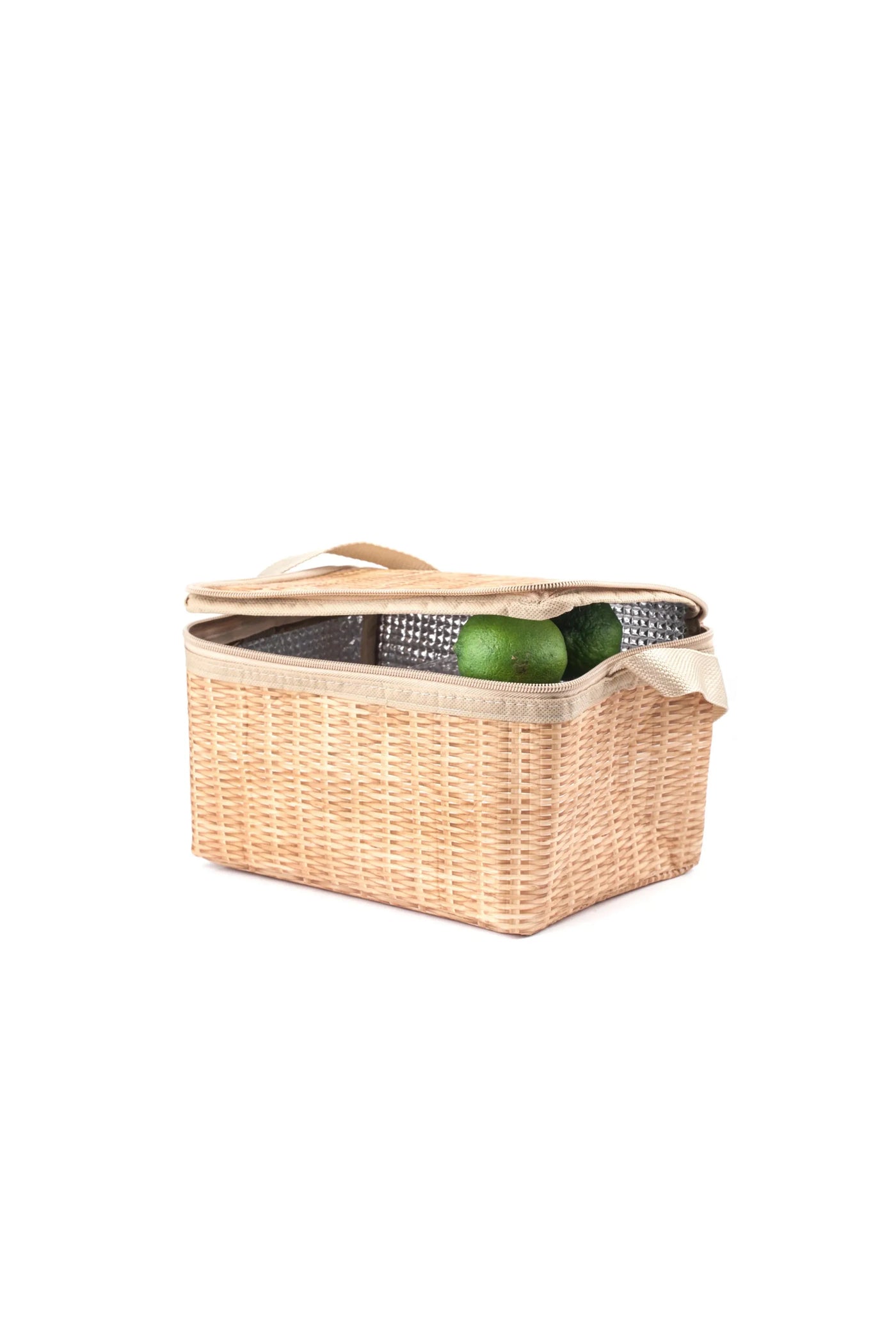 Kikkerland Wicker Lunch Box