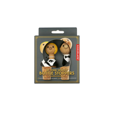 Kikkerland Wine Stopper Waiter