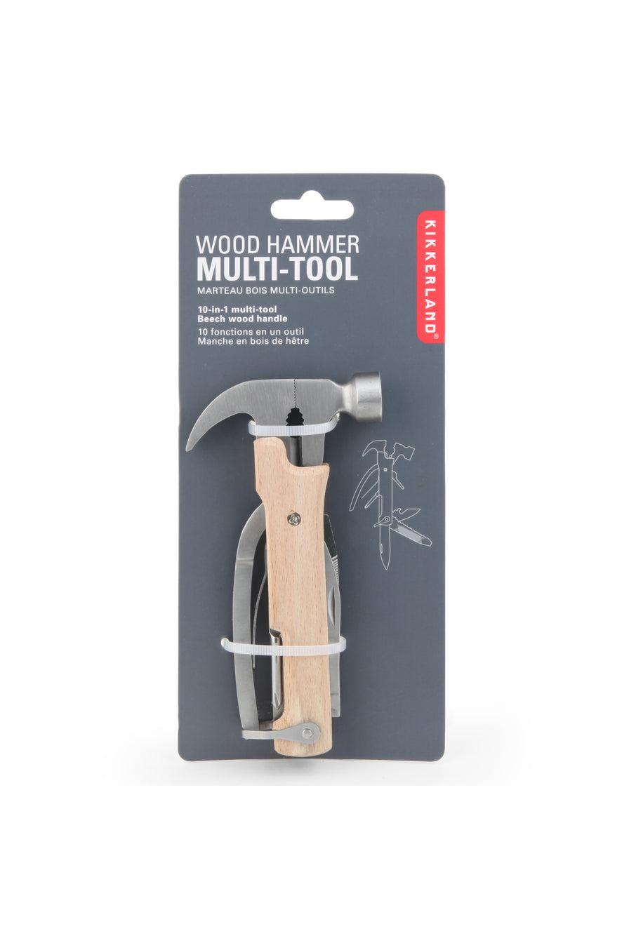 Kikkerland Wood Hammer Multi Tool