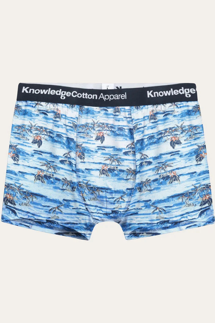 Knowledge Cotton 2 pack AOP printed underwear - GOTS/Vegan-Mens-Ohh! By Gum - Shop Sustainable