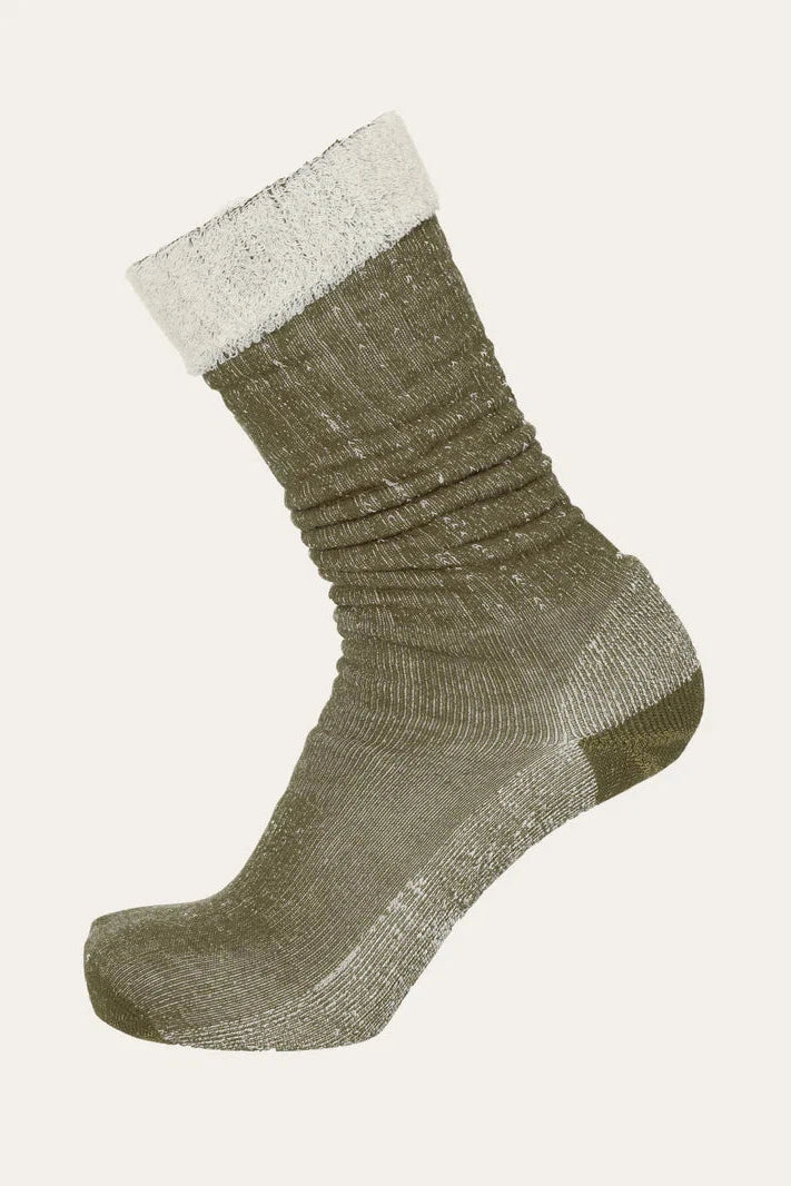 Knowledge Cotton Apparel Low Terry Wool Sock 1 Pack-Mens-Ohh! By Gum - Shop Sustainable