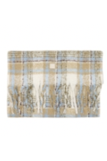 Knowledge Cotton Beige Checked Scarf - GRS/Vegan-Womens-Ohh! By Gum - Shop Sustainable