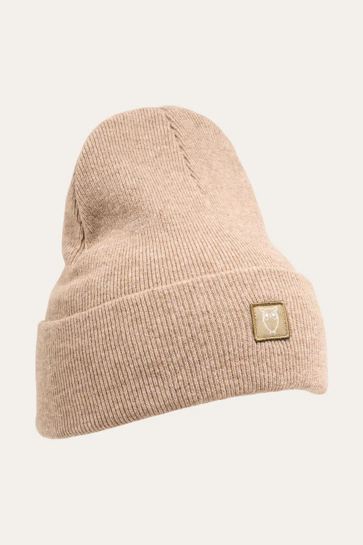 Knowledge Cotton Double Layer Wool Beanie - RWS-Mens-Ohh! By Gum - Shop Sustainable