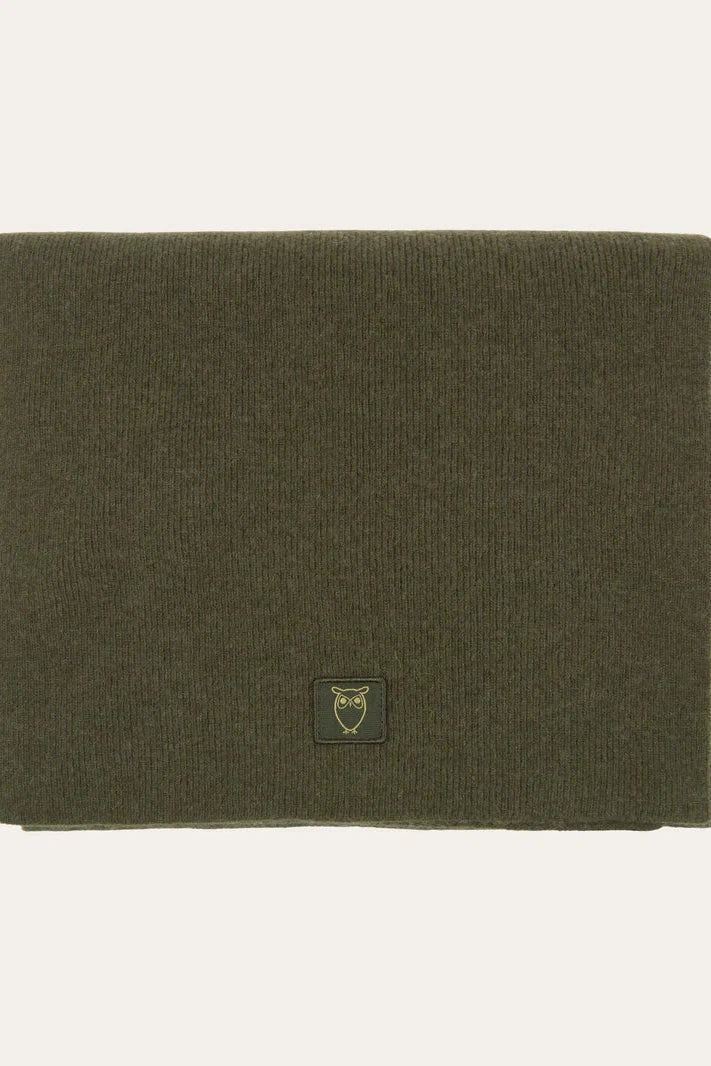 Knowledge Cotton Rib Knit Wool Scarf - RWS-Womens-Ohh! By Gum - Shop Sustainable
