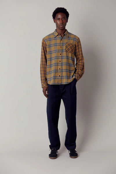 Komodo AXEL Shirt in Check Patchwork-Mens-Ohh! By Gum - Shop Sustainable